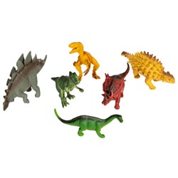 Набор животных BONDIBON "Ребятам о Зверятах", динозавры юрского периода 6 шт.