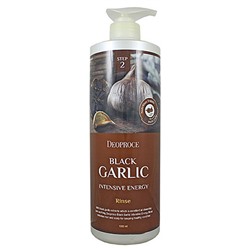 Deoproce Бальзам для волос чёрный чеснок - Rinse-black garlic intensive energy, 1000мл