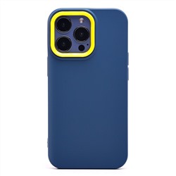 Чехол-накладка - SC262 для "Apple iPhone 13 Pro" (blue)  (204094)