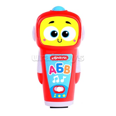 Зооазбука Животные (красный робот) (Говорящий обучающий робот 500+ игр, вопросов и ответов)