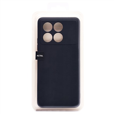 Чехол-накладка Activ Full Original Design для "Xiaomi Poco X6 Pro 5G" (black) (228274)