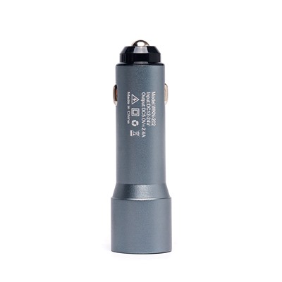 Адаптер Автомобильный FAST WKN-202 3.4A 2USB (grey)