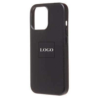 Чехол-накладка ORG SM002 экокожа SafeMag для "Apple iPhone 13 Pro" (black)