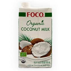 Кокосовое молоко Foco Organic, Индонезия, 500 мл Акция