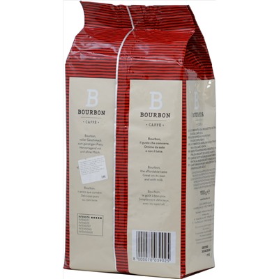 LAVAZZA. Bourbon Intenso (зерновой) 1 кг. мягкая упаковка