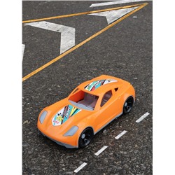 Машинка Turbo "V" оранжевая