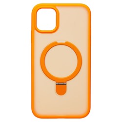 Чехол-накладка - SM088 SafeMag  для "Apple iPhone 11" (orange)