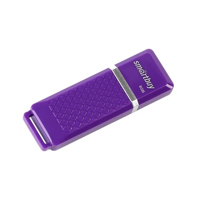 Флэш накопитель USB  8 Гб Smart Buy Quartz (violet)