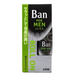 Lion Дезодорант-антиперспирант роликовый мужской с ароматом цитрусовых - Ban roll on for men, 30мл