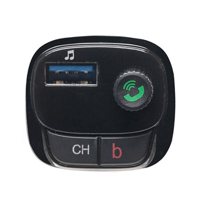 Автомобильный FM-трансмиттер - M25 18W 2USB/PD18W (black)