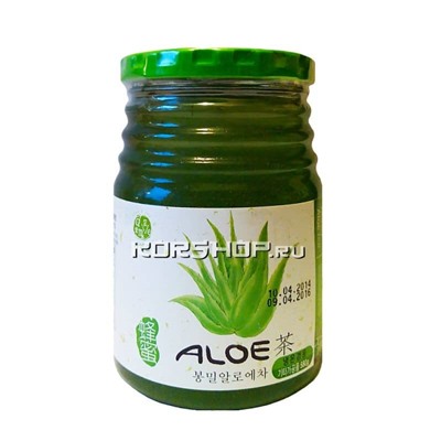 Джем с мёдом и алоэ вера Honey Aloe Tea, Корея 580 г Акция