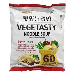 Суп лапша б/п с овощами Vegetasty Noodle Soup Samyang, Корея, 115 г. Акция