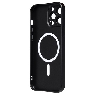 Чехол-накладка - SM020 Matte SafeMag для "Apple iPhone 13 Pro Max" (black)