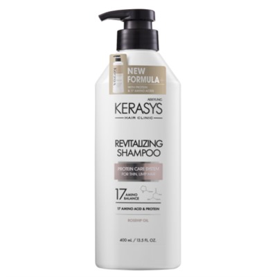 KeraSys Шампунь оздоравливающий для поврежденных и сухих волос - Revitalizing shampoo, 400мл