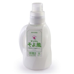 Miyoshi Средство для стирки жидкое легкий ветерок - Additive free laundry liquid soap, 1100мл
