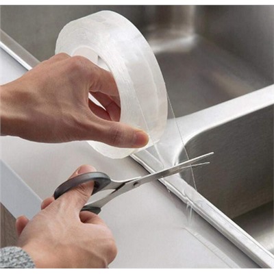 Водонепроницаемая клейкая лента для кухни и ванной 2,6м (L)* 2,5см(h)