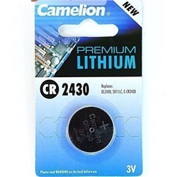 Элемент литиевый Camelion CR2430 (1-BL) (10)