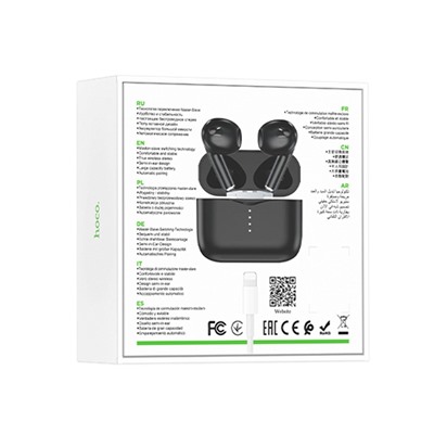 Беспроводные Bluetooth-наушники Hoco TWS EW09 APods 3 (black)