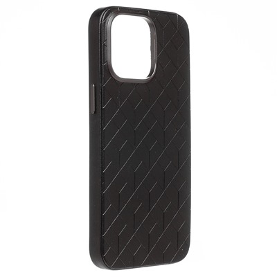 Чехол-накладка - SM089 SafeMag экокожа  для "Apple iPhone 15 Pro Max" (black)