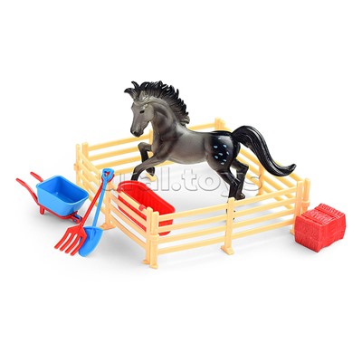 Лошадка игривая, в коробке