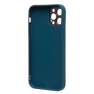 Чехол-накладка - PC084 экокожа для "Apple iPhone 12 Pro" (blue) (219654)