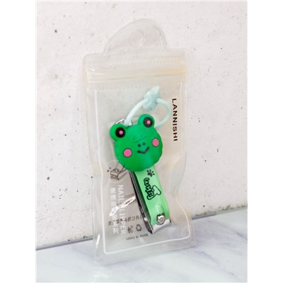 Маникюрный инструмент "Head frog", green