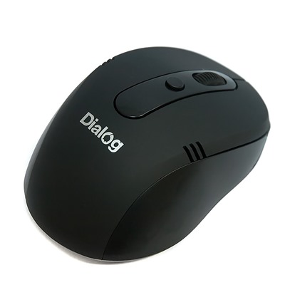 Мышь оптическая беспроводная Dialog Pointer MROP-03U (black)