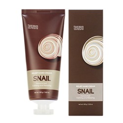 TENZERO Крем для рук с муцином улитки - Relief Hand Cream Snail, 100г