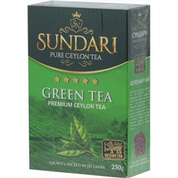 Sundari. Green tea 250 гр. карт.пачка