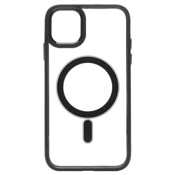 Чехол-накладка - SM004 SafeMag для "Apple iPhone 11" (black)