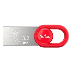 Флэш накопитель USB 128 Гб Netac UM2 (red)