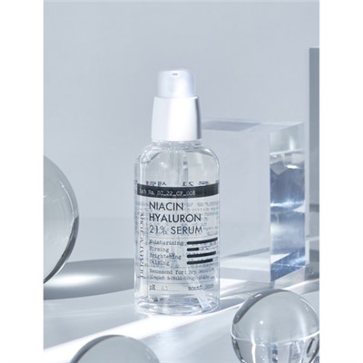 Derma Factory Сыворотка увлажняющая для проблемной кожи - Niacin hyaluron 21% serum, 80мл