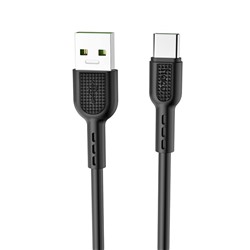 Кабель USB - Type-C Hoco X33 5A Surge  100см 5A  (black)