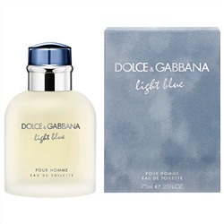 DOLCE & GABBANA LIGHT BLUE edt (m) 75ml