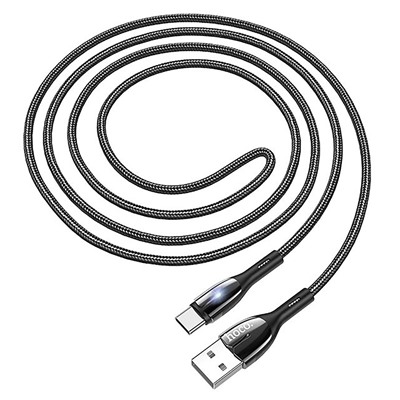 Кабель USB - Type-C Hoco U89  120см 3A  (black)