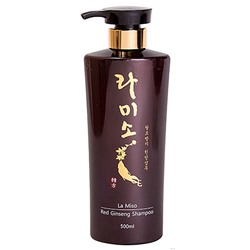 La Miso Шампунь с экстрактом красного женьшеня - Red ginseng shampoo, 500мл