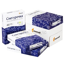 Бумага для офисной техники  Снегурочка А4, 80г/м2, 500л.,