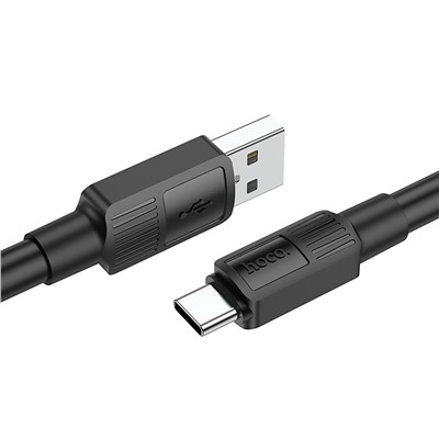 Кабель USB - Type-C Hoco X84  100см 3A  (black)