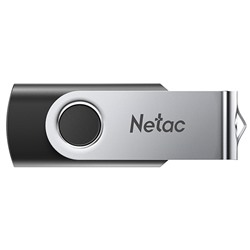 Флэш накопитель USB 128 Гб Netac U505 3.0 (black/silver)