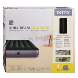 Матрас надувной Dura-beam twin, 99 х 191 х 25 см, 64107 INTEX