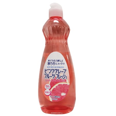 Жидкость для мытья посуды с ароматом грейпфрута Fresh Rocket Soap, Япония, 600 мл Акция