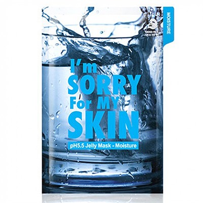 I'm Sorry For My Skin Маска для лица тканевая увлажняющая - pH5.5 jelly mask-moisture, 33мл