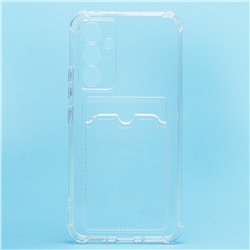 Чехол-накладка - SC276 с картхолдером для "Samsung SM-A546 Galaxy A54" (transparent)