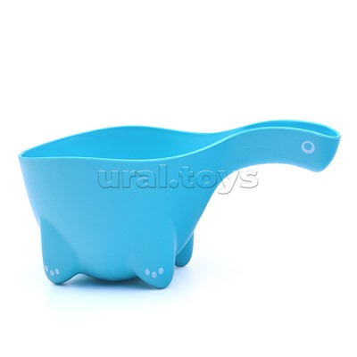 Ковшик для мытья головы Dino Scoop в обечайке. Цвет мятный