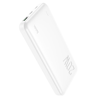 Внешний аккумулятор Hoco J87 PD CQ 10000mAh Type-C/USB/Type-C (white)