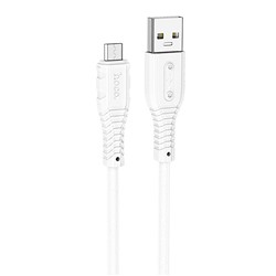 Кабель USB - micro USB Hoco X67 Nano PD   2,4A  (white)