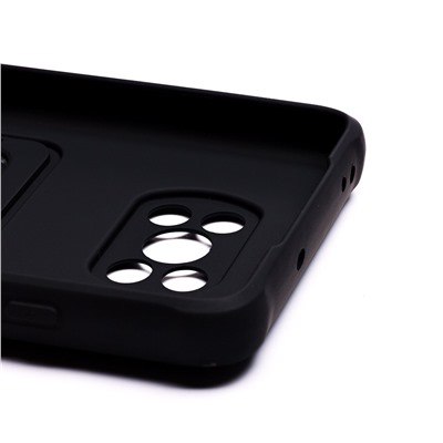 Чехол-накладка - SC304 с картхолдером для "Xiaomi Poco X3/Poco X3 Pro" (black) (208795)