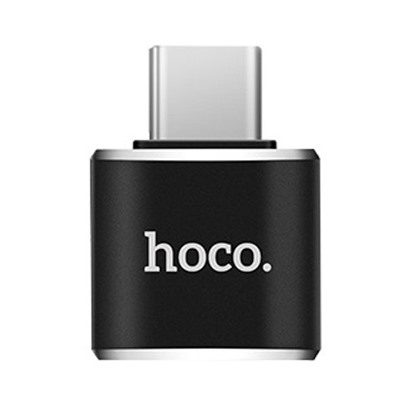 Адаптер Hoco UA5 OTG Type-C to USB converter (black)