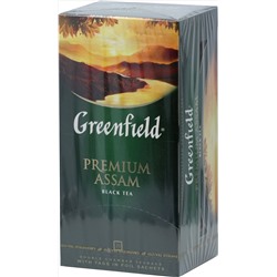 Greenfield. Premium Assam карт.пачка, 25 пак.