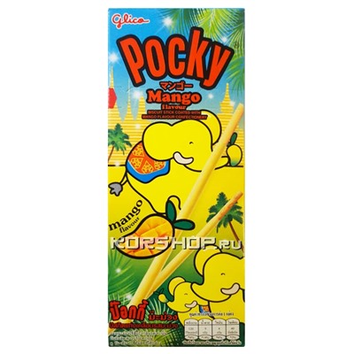 Соломка Glico Pocky со вкусом манго, Тайвань, 25 г Акция